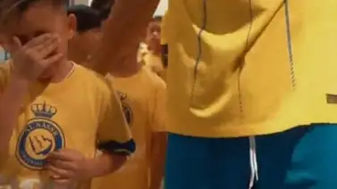 ¡Emotivo! mira la reacción de este niño al conocer a Cristiano Ronaldo (+video) ¡Emotivo! mira la reacción de este niño al conocer a Cristiano Ronaldo (+video)