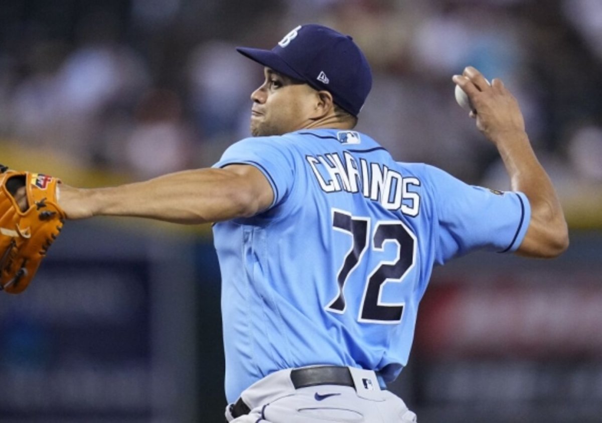 Yonny Chirinos gana su primer juego con el uniforme de los Bravos de Atlanta  - El Carabobeño