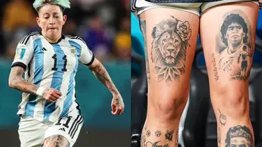 Copa Mundial Femenina 2023: la argentina Yamila Rodríguez se cansa de los insultos por su tatuaje de Cristiano Ronaldo y manda este contundente mensaje a los aficionados Copa Mundial Femenina 2023: la argentina Yamila Rodríguez se cansa de los insultos por su tatuaje de Cristiano Ronaldo y manda este contundente mensaje a los aficionados