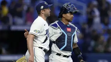 No le corran: Christian Bethancourt mostró su brazo detrás del plato (+Video) No le corran: Christian Bethancourt mostró su brazo detrás del plato (+Video)