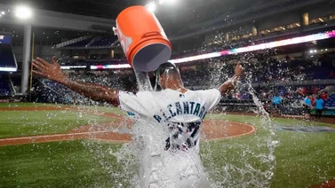MLB: Sandy Alcántara completó un partido que dejó boquiabiertos a los fanáticos de los Marlins