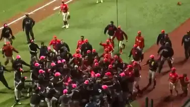LMB: se volvieron a dar, Diablos Rojos de México y Mariachis de Guadalajara tuvieron nueva batalla campal LMB: se volvieron a dar, Diablos Rojos de México y Mariachis de Guadalajara tuvieron nueva batalla campal