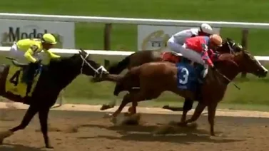 Jinete venezolano logra su primer triunfo en el hipódromo de Saratoga