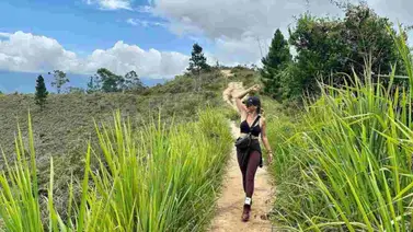 Camila Canabal aprovecha su estadía en Venezuela para subir El Ávila Camila Canabal aprovecha su estadía en Venezuela para subir El Ávila