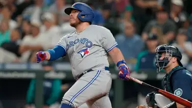 MLB: El mexicano Alejandro Kirk conecta largo jonrón para intentar ganarse la titularidad en los Azulejos (+Video) MLB: El mexicano Alejandro Kirk conecta largo jonrón para intentar ganarse la titularidad en los Azulejos (+Video)