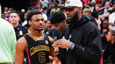 Bronny James se muestra cada vez mejor tras haber recibido el alta médica (+Tweet)