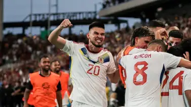 ¡Papasitos! Los jugadores de La Vinotinto muestran el cuerpo durante su celebración en la Copa América ¡Papasitos! Los jugadores de La Vinotinto muestran el cuerpo durante su celebración en la Copa América