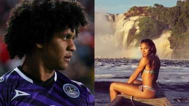 ¡Upa! Dayra Lambis se suelta y le dedica hermoso mensaje al jugador Eduard Bello 