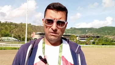 Ramón García Mosquera espera que esta yegua gane el domingo en La Rinconada (+Video)