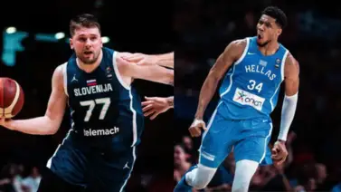 Preolímpico de Baloncesto: ¡Choque de titanes! Luka Doncic y Giannis Antetokounmpo se enfrentan para buscar un boleto a París 2024 Preolímpico de Baloncesto: ¡Choque de titanes! Luka Doncic y Giannis Antetokounmpo se enfrentan para buscar un boleto a París 2024