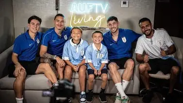 ¡Sueño Cumplido! Así fue el gesto de jugadores celestes con uruguayos virales cantando el himno ¡Sueño Cumplido! Así fue el gesto de jugadores celestes con uruguayos virales cantando el himno