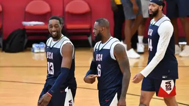 ¿Más trabuco o qué? Este sería el quinteto abridor del Dream Team de Estados Unidos en los Juegos Olímpicos ¿Más trabuco o qué? Este sería el quinteto abridor del Dream Team de Estados Unidos en los Juegos Olímpicos