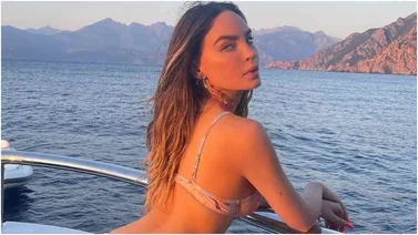 Mantén la respiración antes de ver cómo luce el cuerpo de Belinda en atrevido traje de baño 