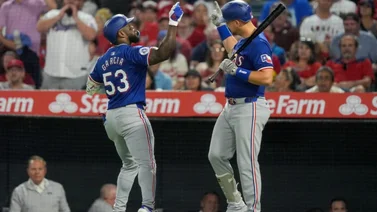 MLB: Adolis García buscará reivindicarse en casa en el Derby de Jonrones (+video)