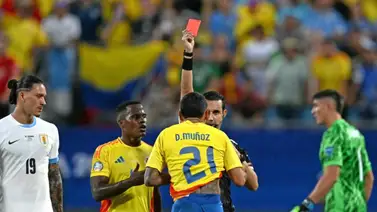 Copa América 2024: Roja para Colombia por agresión de Muñoz (+Video) Copa América 2024: Roja para Colombia por agresión de Muñoz (+Video)