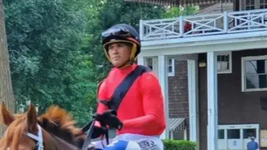 Javier Castellano rodó en Saratoga y este es su estado de salud Javier Castellano rodó en Saratoga y este es su estado de salud