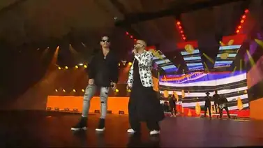 Corina Smith, Jonathan Moly y Noreh rinden homenaje a Chyno y Nacho en los Premios Heat con sus grandes éxitos Corina Smith, Jonathan Moly y Noreh rinden homenaje a Chyno y Nacho en los Premios Heat con sus grandes éxitos