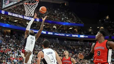 ¿Le tiene riña? Dillon Brooks interrumpre a esta estrella del Team USA en plena entrevista