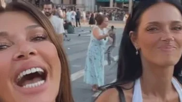 Así va el relámpago viaje de Catherine Fulop a Italia para ultimar detalles de la boda de su hija con Paulo Dybala 