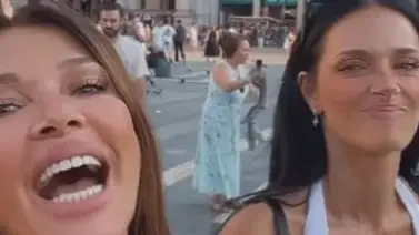 Así va el relámpago viaje de Catherine Fulop a Italia para ultimar detalles de la boda de su hija con Paulo Dybala  Así va el relámpago viaje de Catherine Fulop a Italia para ultimar detalles de la boda de su hija con Paulo Dybala