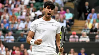 Alcaraz lucha por llegar a su segunda final de Wimbledon consecutiva Alcaraz lucha por llegar a su segunda final de Wimbledon consecutiva
