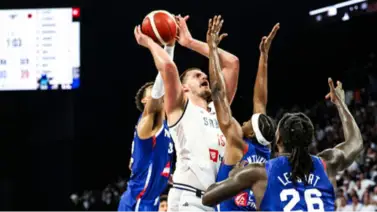 ¡Lo mandó para el gimnasio! Nikola Jokic domina por completo a Victor Wembanyama en la victoria de Serbia ante Francia ¡Lo mandó para el gimnasio! Nikola Jokic domina por completo a Victor Wembanyama en la victoria de Serbia ante Francia