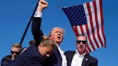 EEUU: Disparan en contra de Donald Trump mientras participaba en un acto de campaña (+Video) EEUU: Disparan en contra de Donald Trump mientras participaba en un acto de campaña (+Video)