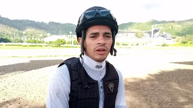 Esto es lo que dice Larry Mejías de sus montas del domingo en La Rinconada (+Video)