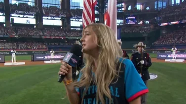 Espantosa interpretación del himno estadounidense en el Home Run Derby (+ Video)