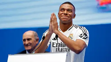 Kylian Mbappé y sus primeras palabras vestido de Real Madrid (+video) Kylian Mbappé y sus primeras palabras vestido de Real Madrid (+video)
