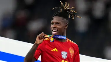 Barcelona y entorno de Nico Williams estarían reunidos para acordar el futuro del jugador Barcelona y entorno de Nico Williams estarían reunidos para acordar el futuro del jugador