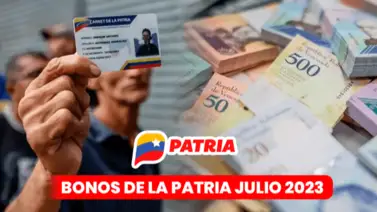 Bonos de la Patria que pagarán del 19 al 25 de julio (+Listado) Bonos de la Patria que pagarán del 19 al 25 de julio (+Listado)