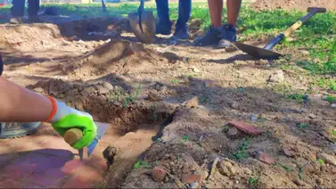 Macabro hallazgo: Esto descubrieron bajo el jardín de hotel en Reino Unido Macabro hallazgo: Esto descubrieron bajo el jardín de hotel en Reino Unido