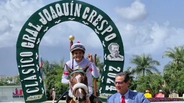 Fidanzata mostró resistencia y ganó en gran forma el Clásico Joaquín Crespo