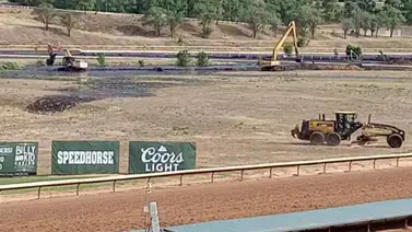 Mira como quedó este hipódromo de Estados Unidos luego de unas inundaciones Mira como quedó este hipódromo de Estados Unidos luego de unas inundaciones
