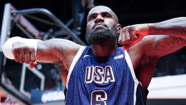 La insólita reacción de LeBron James como abanderado de Estados Unidos en París 2024 (+video) La insólita reacción de LeBron James como abanderado de Estados Unidos en París 2024 (+video)