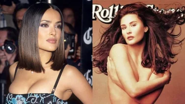 ¡Maduritas al poder! Salma Hayek y Demi Moore incendia las redes sociales con picantes trajes de baños 