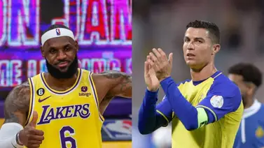 Así fue el momento en que Lebron celebró uno de los mejores goles de la carrera de Cristiano Ronaldo Así fue el momento en que Lebron celebró uno de los mejores goles de la carrera de Cristiano Ronaldo