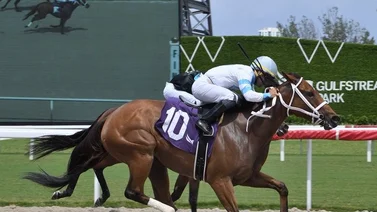 Edgar “Tendón” Pérez logra esto por quinta vez en el año en Gulfstream Park
