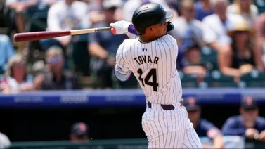 MLB: Ezequiel Tovar colaboró en abultada victoria de Colorado