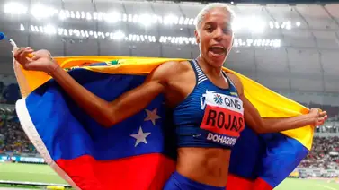 Yulimar Rojas llegó a los Juegos Olímpicos París 2024 (+video) Yulimar Rojas llegó a los Juegos Olímpicos París 2024 (+video)