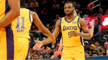 NBA: ¿Le tienen envidia? Bronny James es criticado por uno de sus compañeros en los Lakers por esta razón