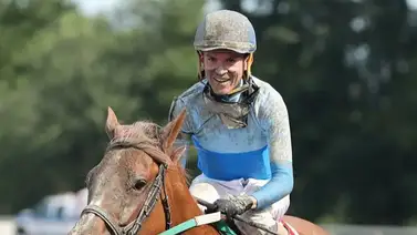 Aprendiz venezolano de 18 años gana su primer stakes en Estados Unidos Aprendiz venezolano de 18 años gana su primer stakes en Estados Unidos