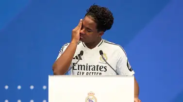 Endrick rompe en llanto en su emocionante presentación con el Real Madrid: "No me esperaba esto" (+Video) Endrick rompe en llanto en su emocionante presentación con el Real Madrid: "No me esperaba esto" (+Video)