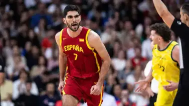 Juegos Olímpicos: Santi Aldama protagoniza un recital anotador pero no bastó para el triunfo de España Juegos Olímpicos: Santi Aldama protagoniza un recital anotador pero no bastó para el triunfo de España