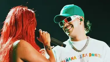 ¡Ufff! El besote que se dio Karol G y Feid en pleno concierto (+Vídeo) ¡Ufff! El besote que se dio Karol G y Feid en pleno concierto (+Vídeo)