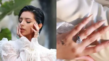 Ángela Aguilar presume su anillo de bodas valorado en millones de dólares Ángela Aguilar presume su anillo de bodas valorado en millones de dólares