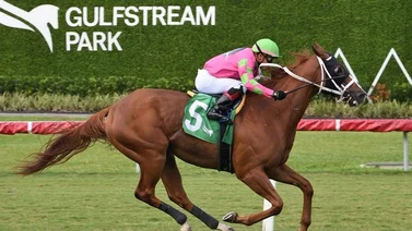 Emisael Jaramillo con fin de semana histórico en Gulfstream Park