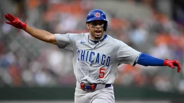 MLB: Christopher Morel llegó a Tampa Bays volando la cerca (+Vídeo)