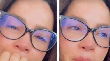 Carmen Villalobos no pudo contener las lágrimas: "Me Rompe el corazón"